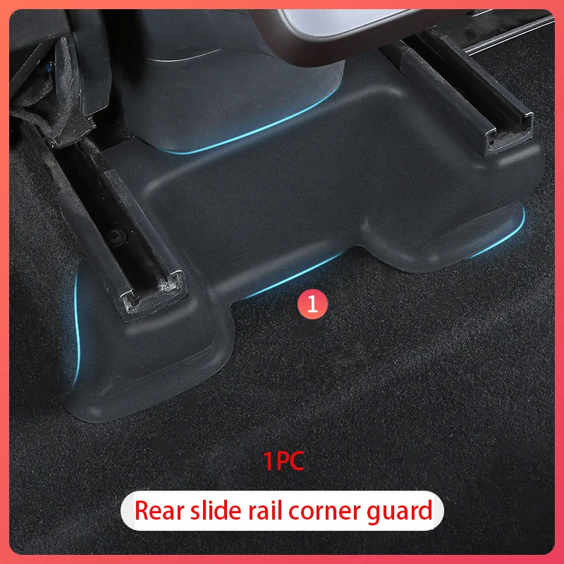 

Front Rear seat anti kick plate protection cover For Tesla Model Y Car Interior Decoration Refit Accessories