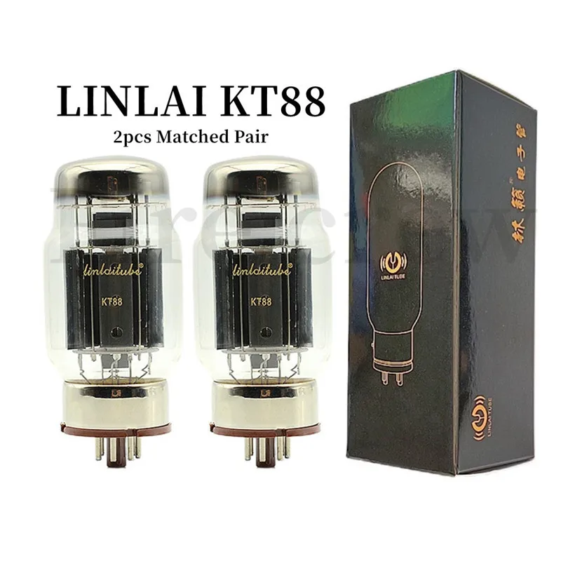 KT88 / 6550 LINLAI　2本 LINLAI KT88 真空管は KT88 6550 真空管を置き換え、電子管アンプ HIFI