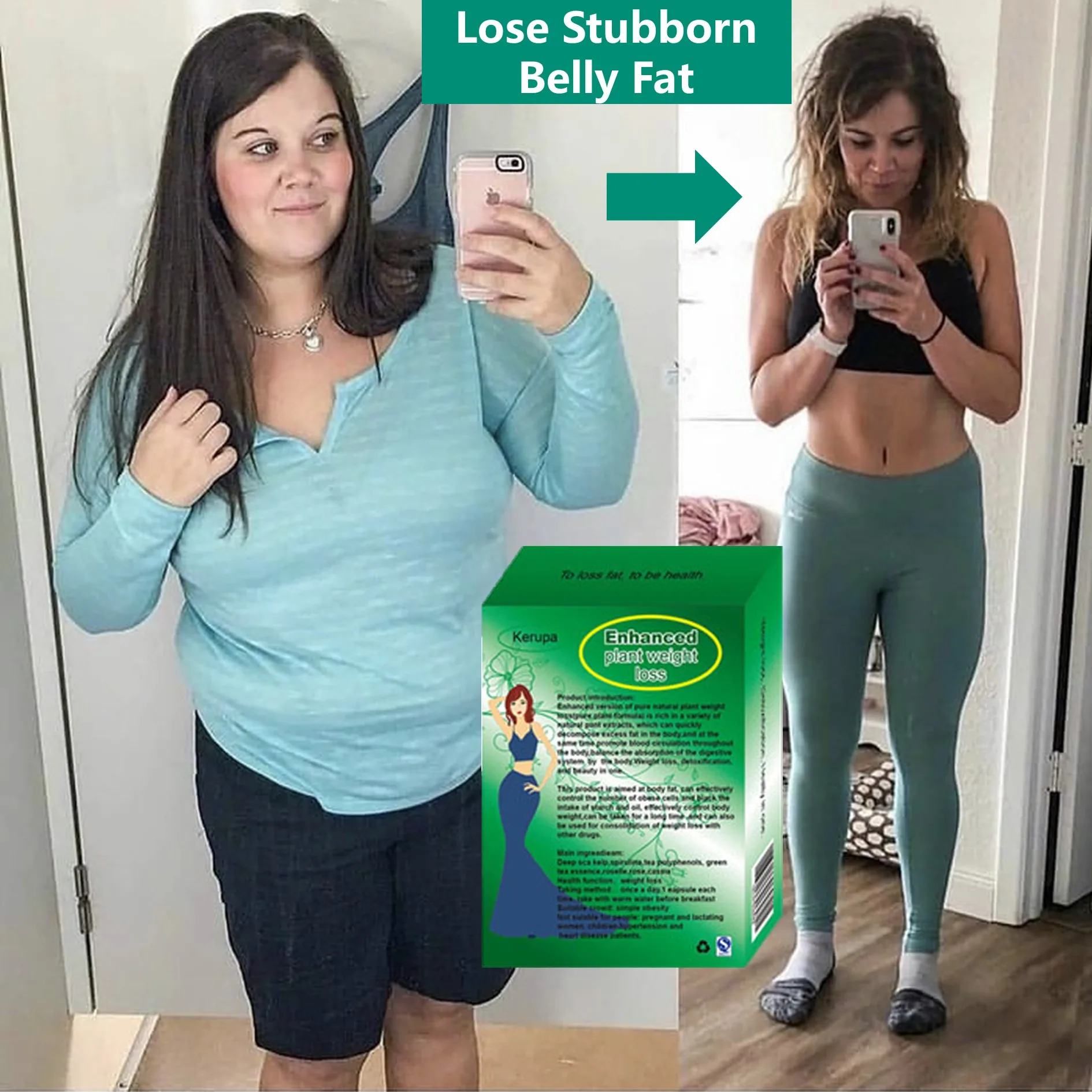 Slimming Body Shaper-Health care Non-stimulant fat burners-Supports Digestive Health-Reduce Bloating-Night Metabolism Boost