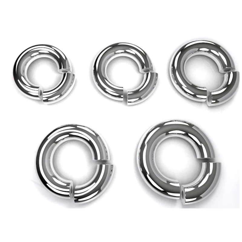 Stainless Steel Cock Ring Magnetic Lock Penis Delay Ring Chastity Device Ball Stretcher Metal Sex Toys for Men Drop Shipping - view 2