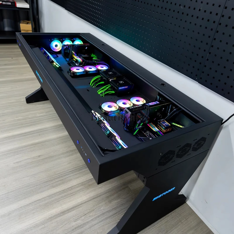 Computer Case Integrated Table: The Ultimate Gaming & Workstation Solution for Dual-User Setups