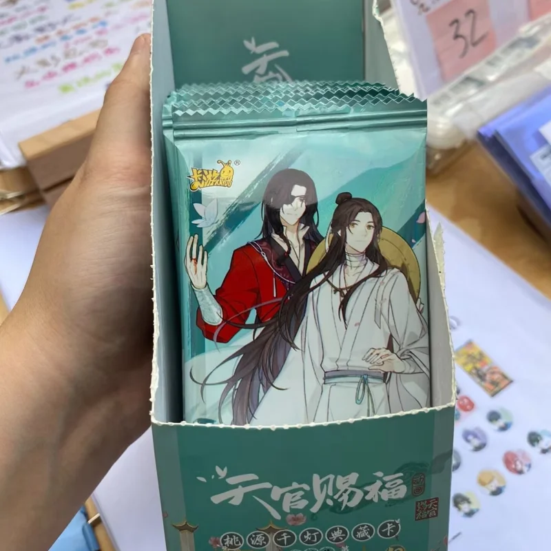 ใหม่ของแท้ Kayou ผู้ก่อตั้ง Diabolism การ์ด Drunk Dream บทความลายเซ็นการ์ด Tian Guan Ci Fu Hua Cheng Xie Lian Pr การ์ด