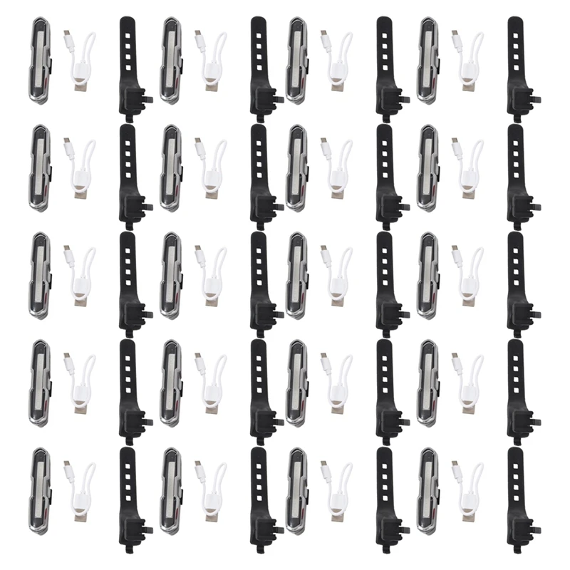

B06C-20X Bike Tail Light Ultra Bright Bike Light USB Rechargeable LED Bicycle Rear Light 5 Light Mode Headlights