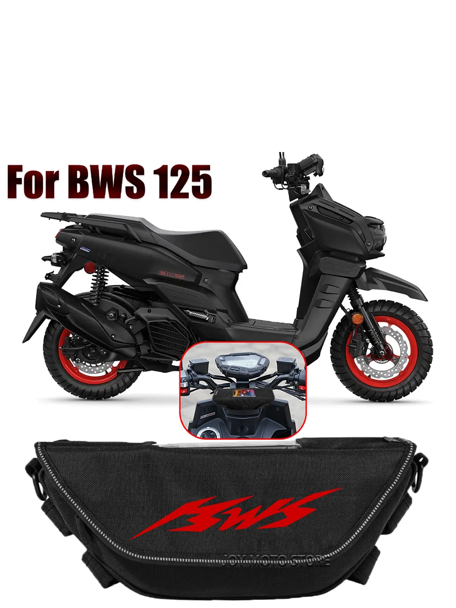 Dla BWS 125 bws 125 bws125 BWS125 akcesoria motocyklowe torba na narzędzia wodoodporne i pyłoszczelne wygodne torba na kierownicę podróżne — zdjęcie 2
