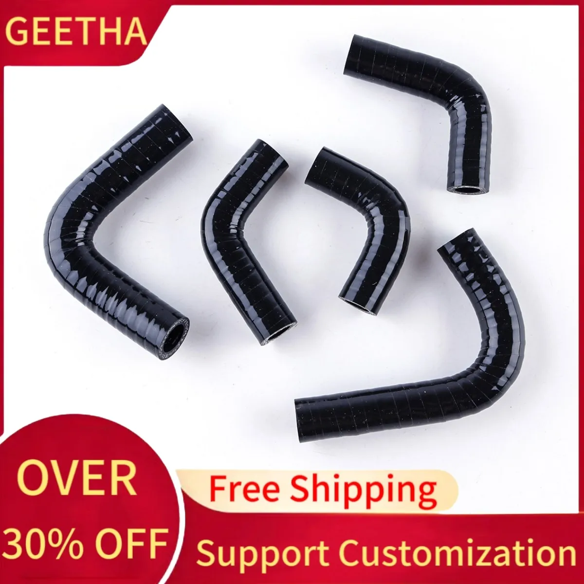 For 2002-2007 Subaru WRX STi Forester XT  WATER PUMP COOLANT Underbelly Silicone Radiator Hose Tube Pipe Kit