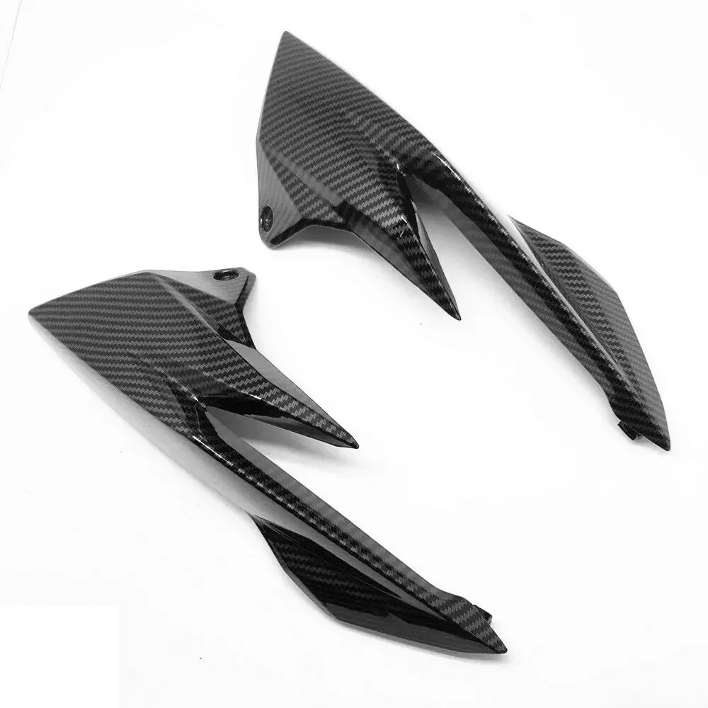 Front Side Tank Air Vent Fairing Set Carbon Fiber Color For HONDA CB500F 2016 2017 2018 image 4