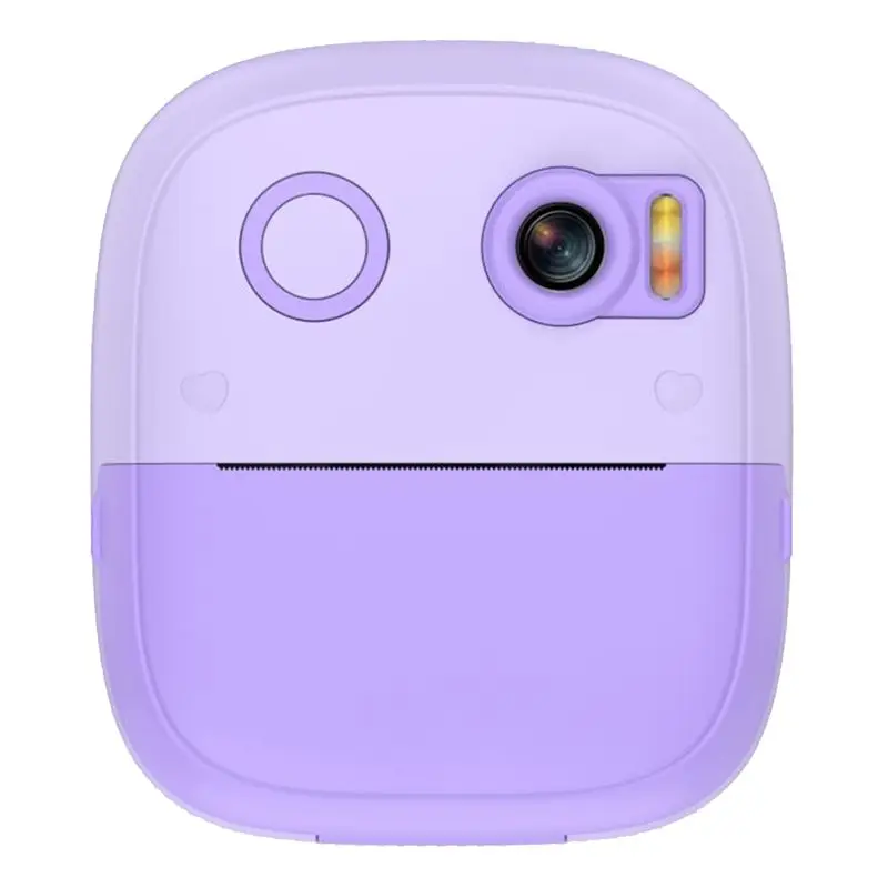 

Solid For P5 Polaroid Printer Hd Children's Photo Video Multifunction Portable Convenient Camera Easy Install ,Purple B