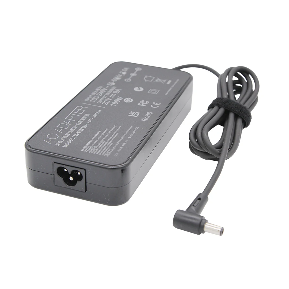 20V 9A 180W 6.0*3.7MM Laptop AC Adapter Charger ADP-180TB H For Asus ROG Zephyrus G14 G15 GA401IV GA502DU TUF505DU FX506L A17