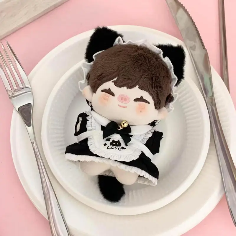 

Cat Meidochan Series 10cm Baby Clothes Cotton Doll Cute Princess Dress Replacement Sea Star Normal Body Without Attributes