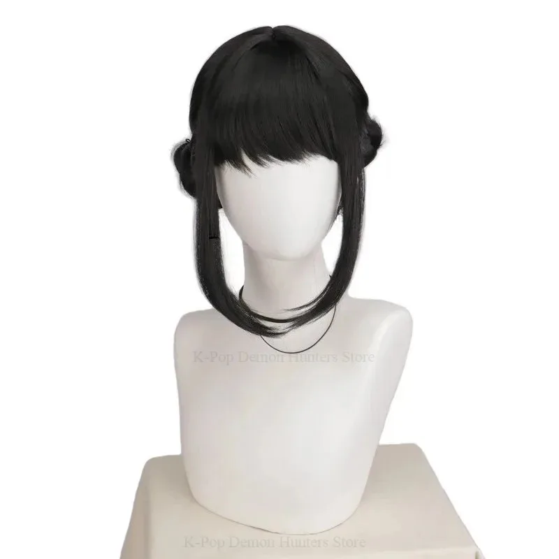 デモンハンターズコスチューム ルミウィッグ コスプレ キッズアニメ ミラ ゾイ コスチュームウィッグ 女性男性用 パープルブレイドウィッグ ハロウィンコスプレ小道具