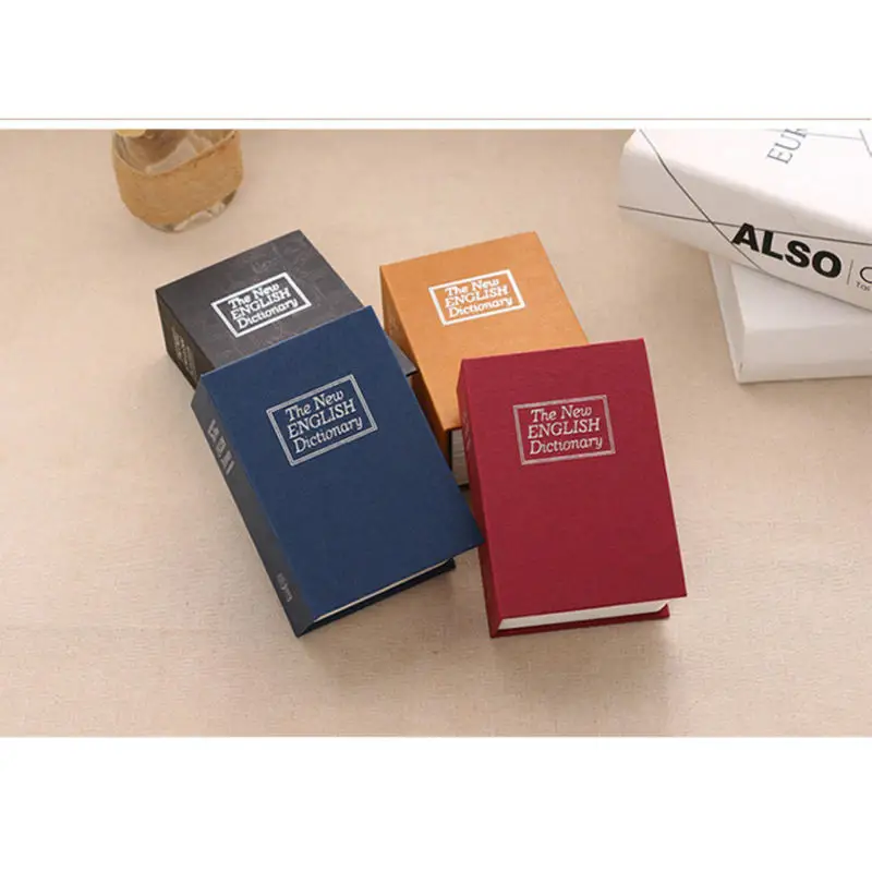 Creative Dictionary‑Shaped Piggy Bank, Hidden Book‑Style Security Money Saving Box Home Decor Coin Storage Case