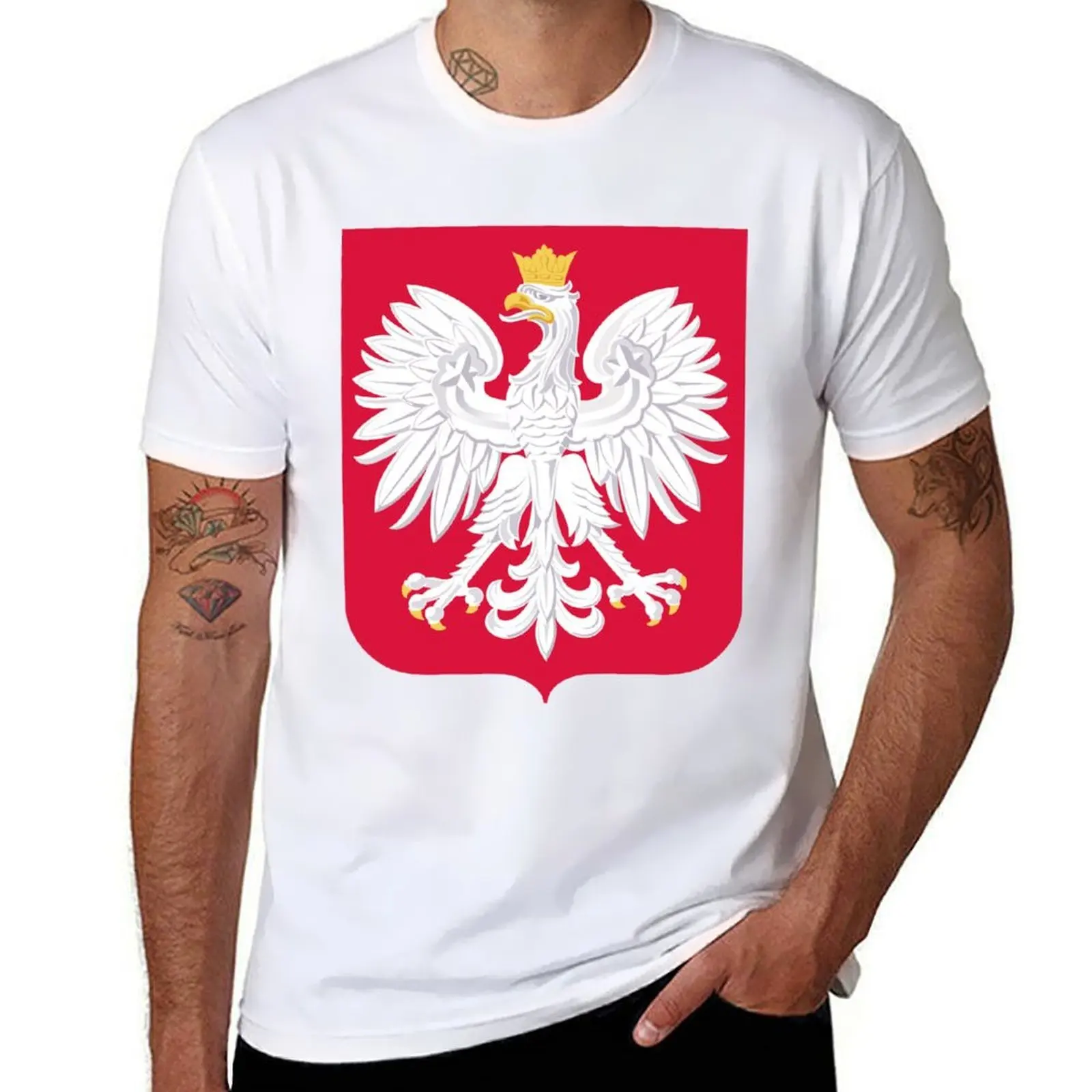 

Polish Emblem – Polska Poland – Herb Polski T-Shirt cotton t shirt man man tshirt T-Shirt