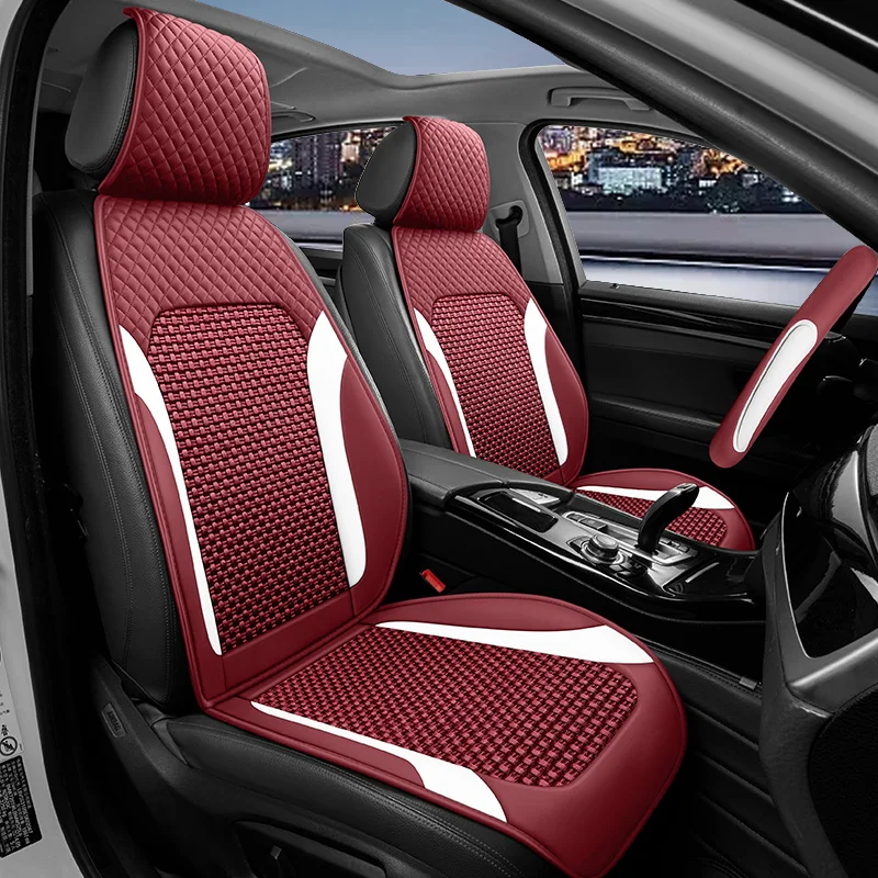 

Универсальная подушка для автомобильного сиденья для Mitsubishi Pajero Sport Eclipse Cross L200 ASX Lancer X BMW F10 X3 E83 Auto Accesorios Дышащие
