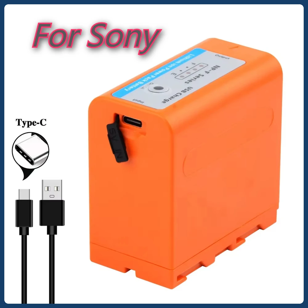 

NP-F960 NP-F970 F950 Battery for Sony DCR-VX2100, DSR-PD150, DSR-PD170, FDR-AX1, HDR-AX2000,Digital Batteries