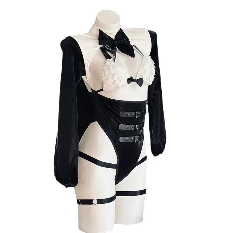 DY20Role Play Hotel Uniform Temperament Clothes Women Waiter Maid Outfits Costumes Erotic Role Play25