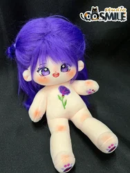 No Attribute Kpop Star Idol Harajuku Purple Hair Smile Cute Qian Xing Stuffed Plushie Plush 25cm Doll Body Sa XM