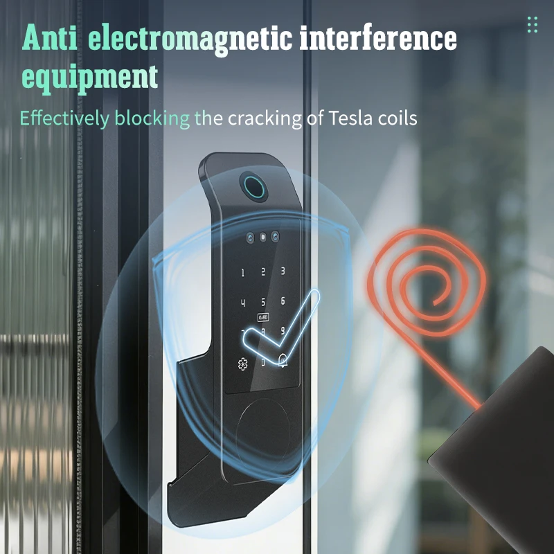 High Security Anti Theft Smart Door Lock Waterproof Double Side Fingerprint TTlock Tuya Wifi Biometric Intelligent SMART LOCK