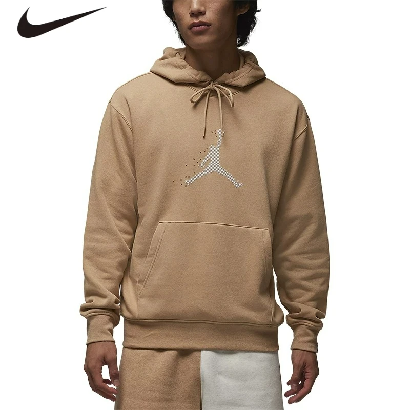 Nike/Menswear, Fashion Trend Sports Casual Hooded Pullover Sweater FD7466-200