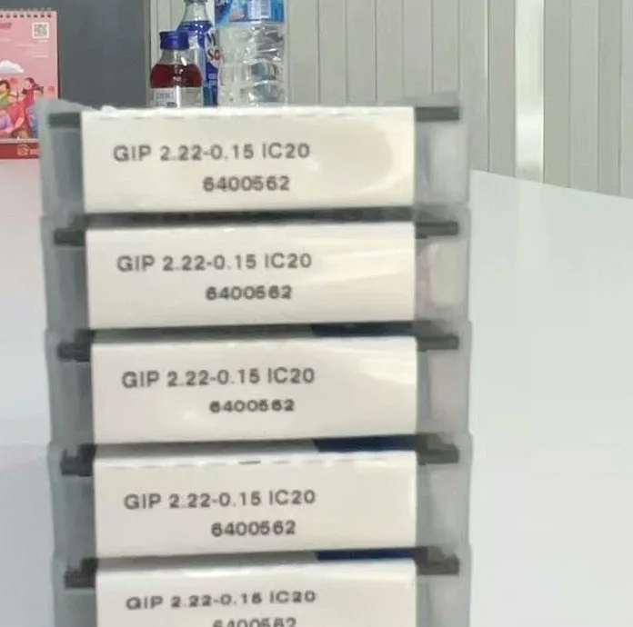 

Hard alloy cutting blades GIP2.22-0.15 IC20