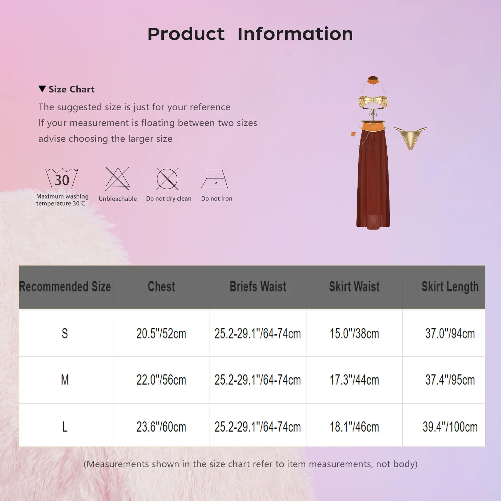 レディースサイドスプリットマキシスカートメタリックブラジャーとTバックソングチェーンリンクチョーカーリストバンドアラビアンプリンセスベリーダンスコスチューム