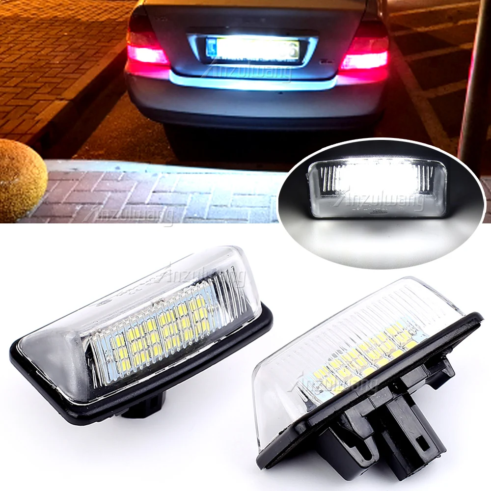 License Number Lamp For Toyota Corolla E11 ZE12 NDE12 Crown S180 Noah Voxy Starlet EP91 Previa ACR50 LED License Plate Light view 4