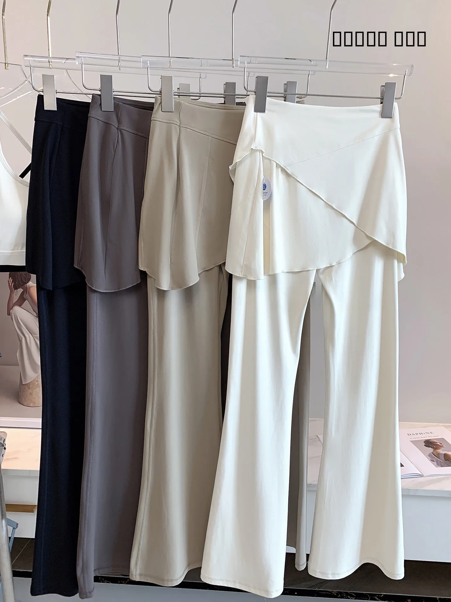 

Брюки для йоги с высокой талией, свободного кроя, для фитнеса, тренировок, пилатеса, женские, осенне-зимние, модная новинка