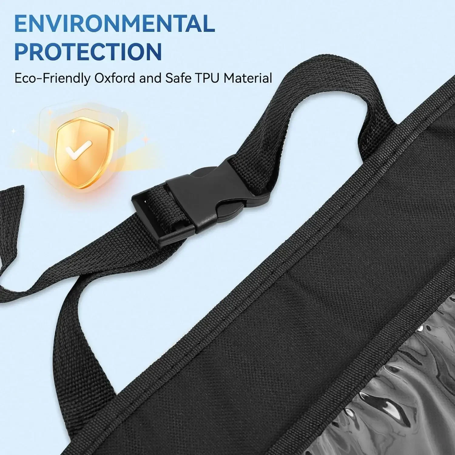 Storage Bag Large Capacity Classified Storage Portable and Practical Vehicle Mounted Multifunctional Car Seat Back Sorage Bag image 4
