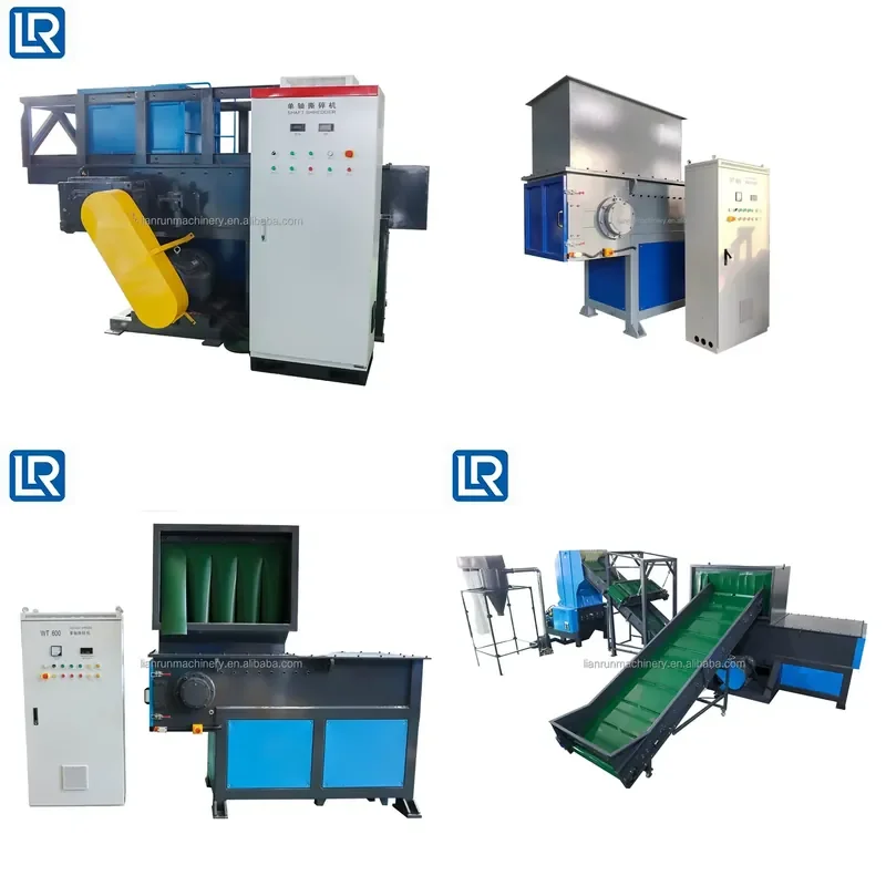 2026 CE Automatic Plastic PP/PE Hard Shredder Recycling Machine with 37kW Power Alloy Steel Blades