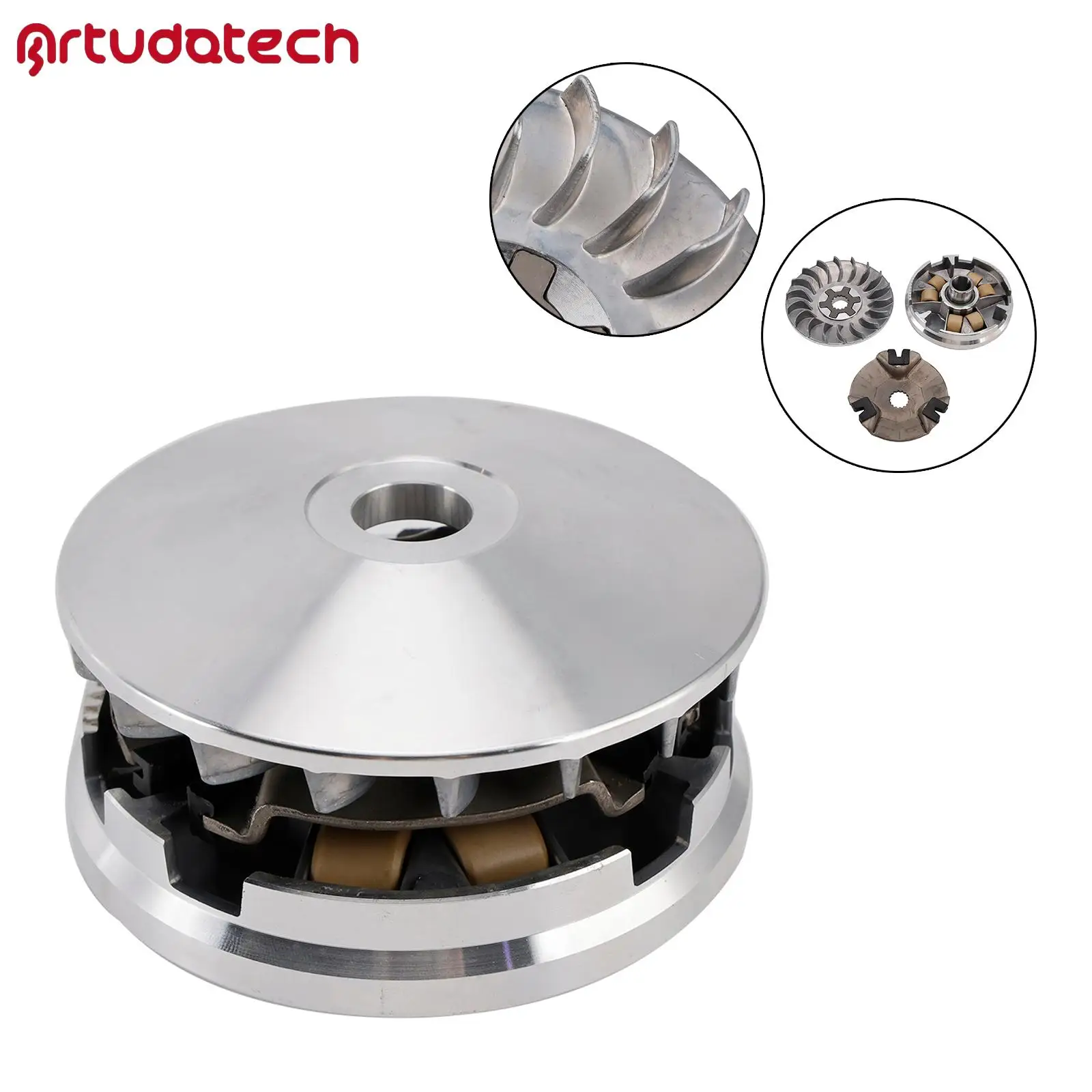 

Artudatech Front Clutch Variator Kit 22420-E01-000 for Access Atv 100 Drr Stels Atv 100Rs