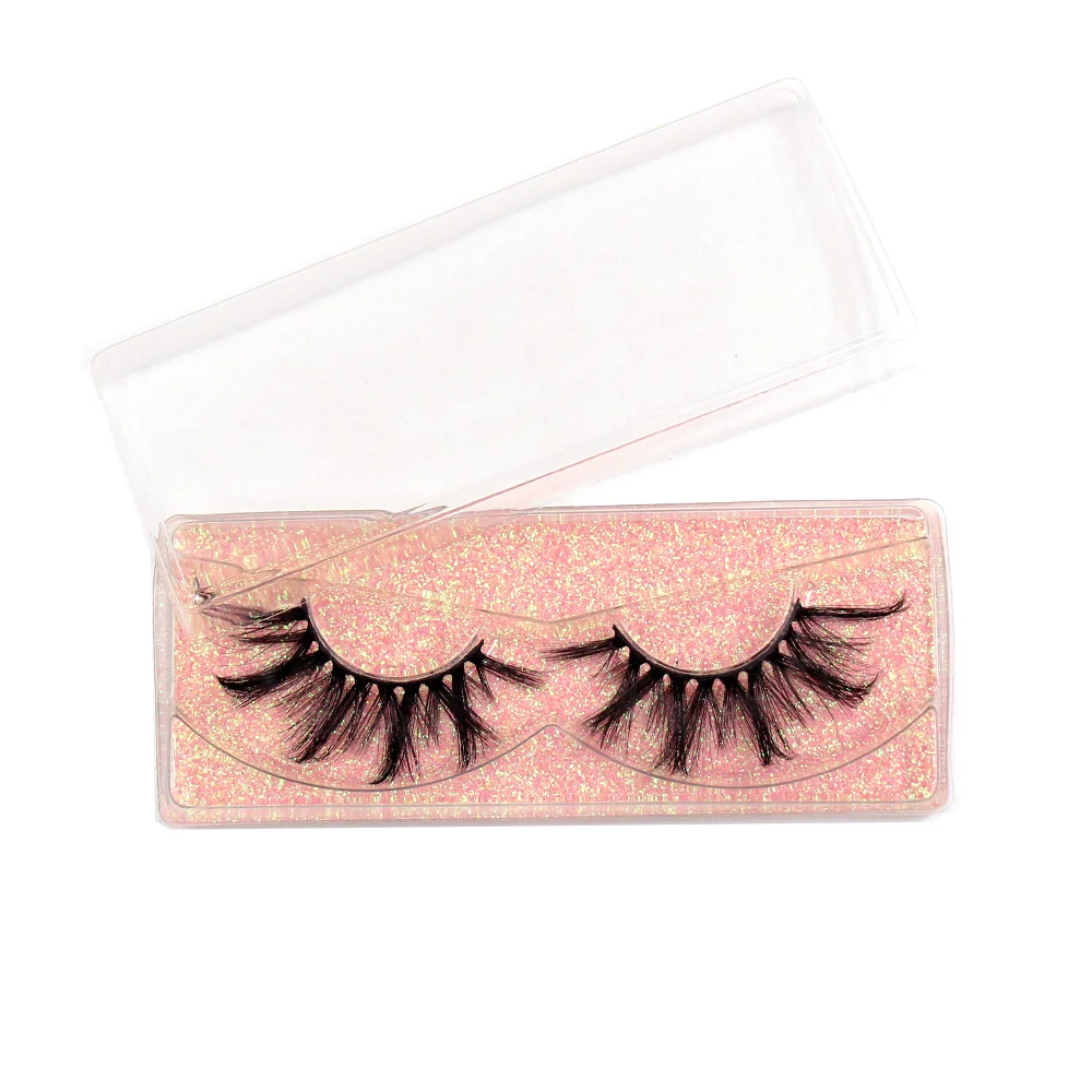 Free Shipping Lashes 3D Faux Cils Eyelashes Soft Wispy Eyelash extensions Wholesale Beauty Health Thick Fake Eyelashes Make Up