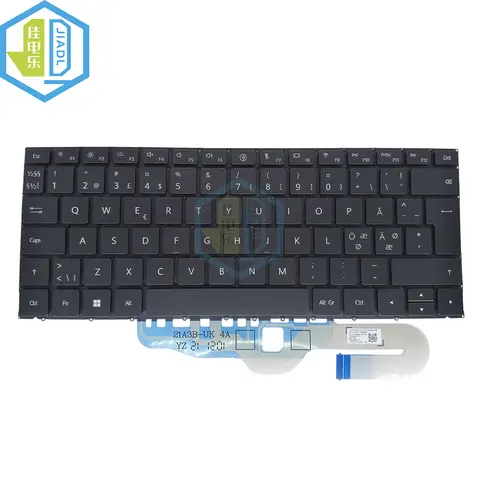 Nouveau clavier rétro-éclairé norvégien pour HUAWEI MateBook X Pro 2022 MRG-W76 MRG-W56 MRGF-X KT0121A3BK45NEA00 clavier espagnol