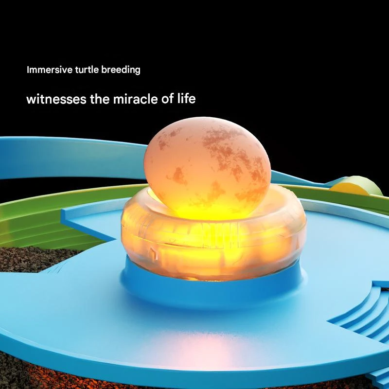 

Various Turtle Hatching Breeding Box Observation House Toy Set for Reptiles