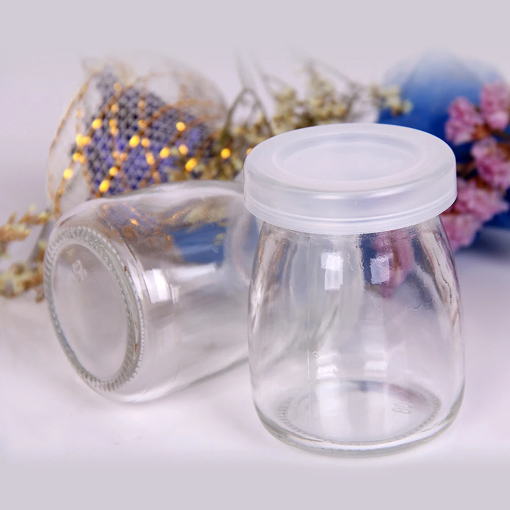 

5 Pcs Bottle Plastic Cover Party Lid Shower Supplies Lids Pudding Milk Feeding