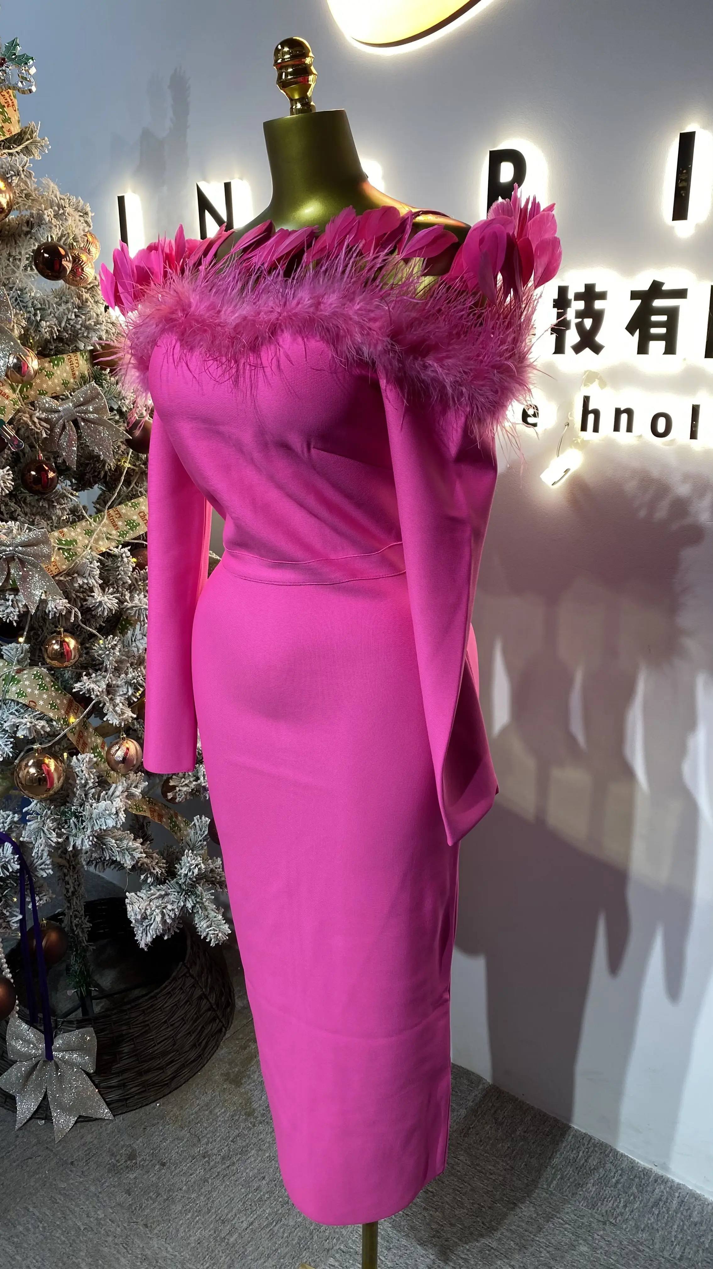 أكمام جناح الخفاش عالية الجودة مع شرابات للاحتفال بعيد الصيف في البوليستر-GZXX189 #2