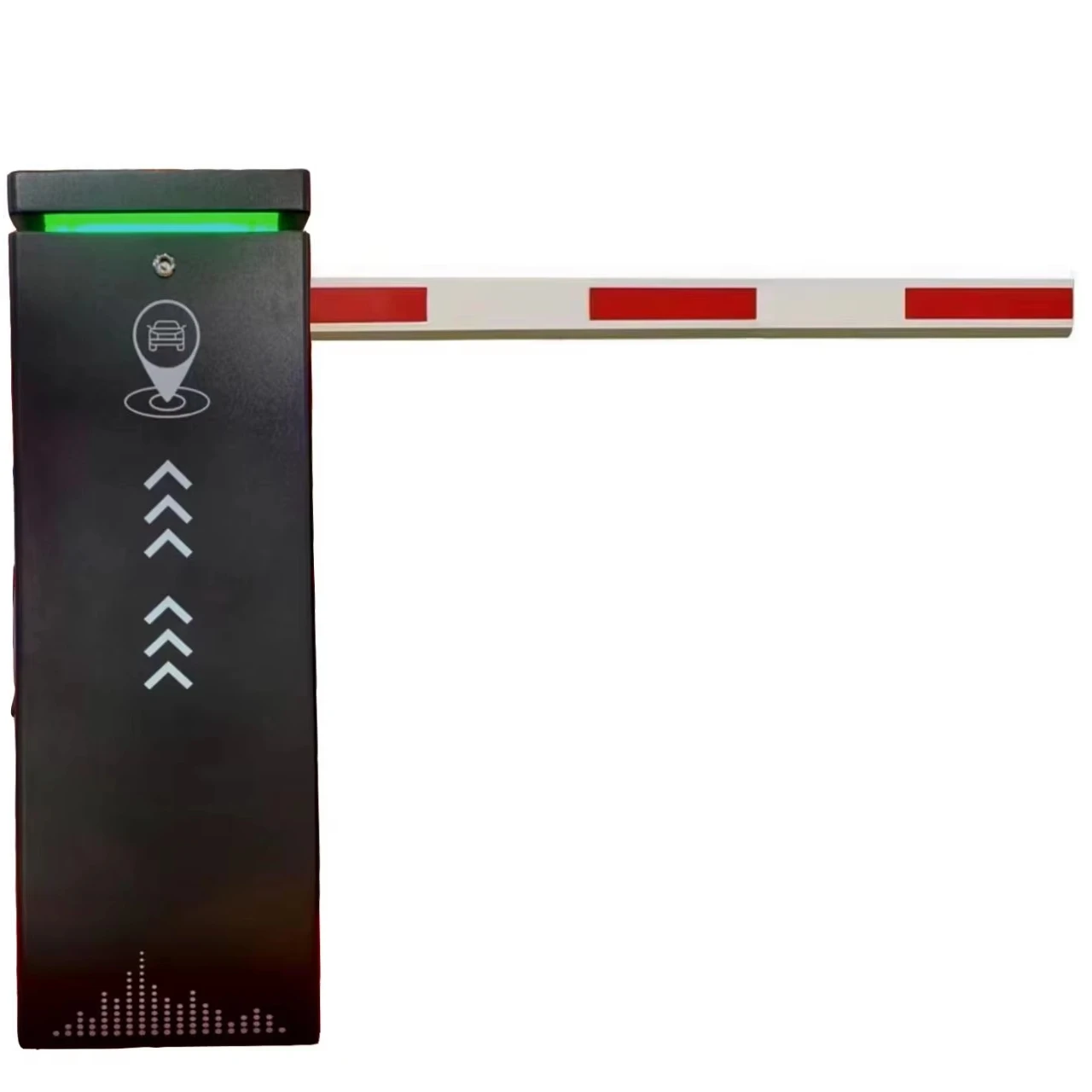 

Black 6 Meters Outdoor Automatic Barrier Gate Parking Equipment Security Straight Arm Barrier