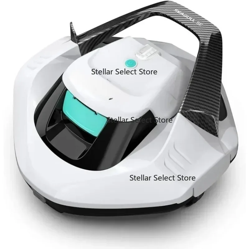 v Para AIPER Seagull SE Limpiador robótico inalámbrico para piscinas, aspiradora para piscinas dura 90 minutos, indicador LED, autocarañado, hasta 860 pies cuadrados - W