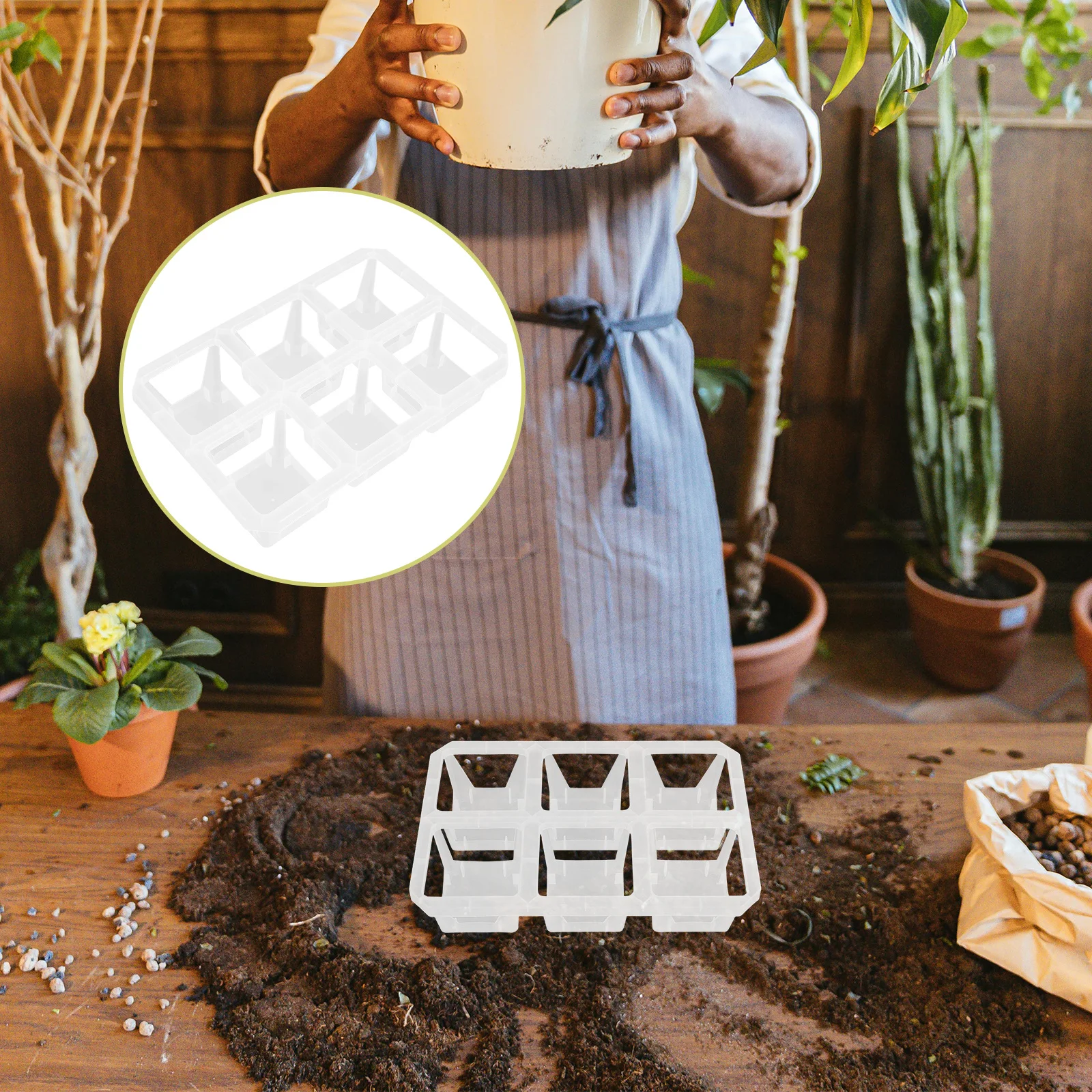 

2pcs Plastic Orchid Pots Butterfly Lan Pot Holder Root Control For Healthy Growth Enhanced Ventilation Drainage Stylish Design