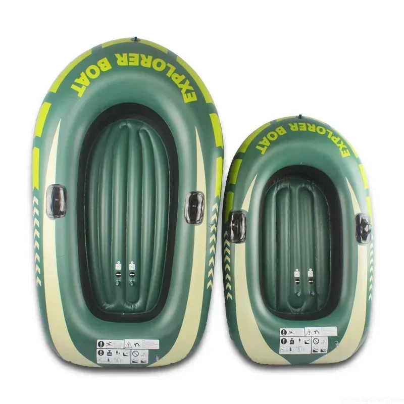 Adults Inflatable newBoat Kayak Canoe Fishing Boat With Double1/2/3 Person Outdoor Rafting Fishing Boats Raft For Lake - view 3