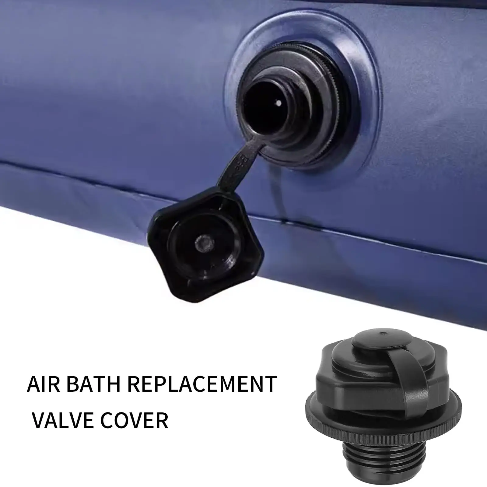 Inflatable Bathtub Replacement Valve Cover Diameter 23.5mm Compatible with Lay Z Spa lays air Replacement Part F4C009B