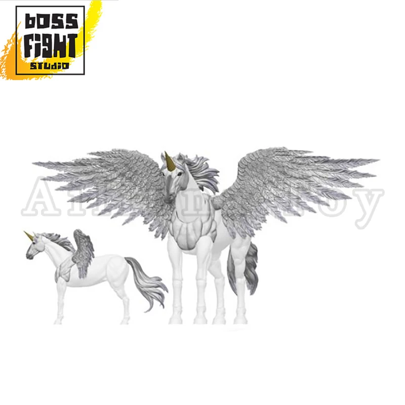 Boss Fight Studio Creates 1/18 Finished Movable Figurine Model Series White Pegasus Model Figurine