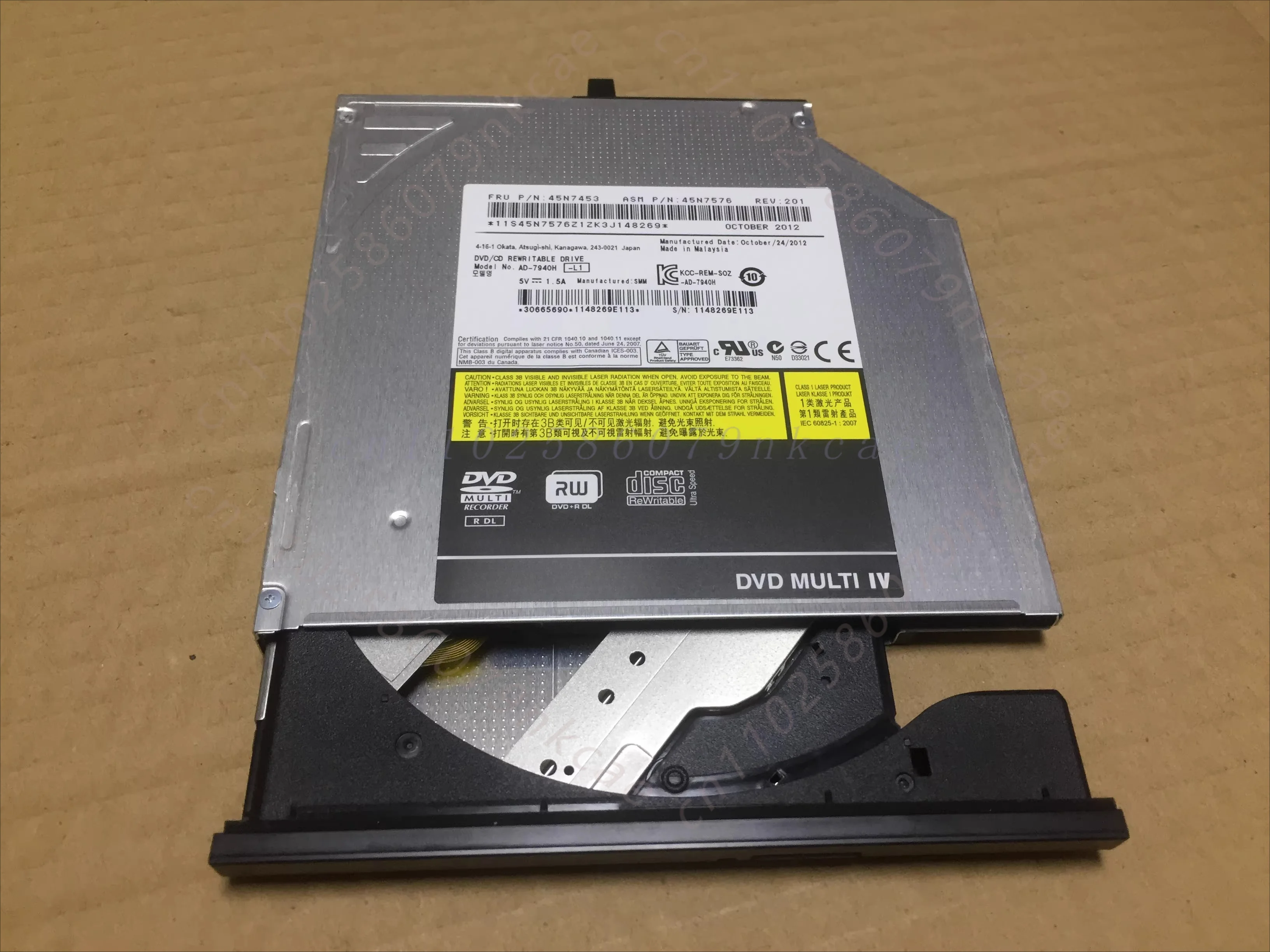 Original built-in DVD recorder optical drive for laptop T430s T420s T500 T410 T400
