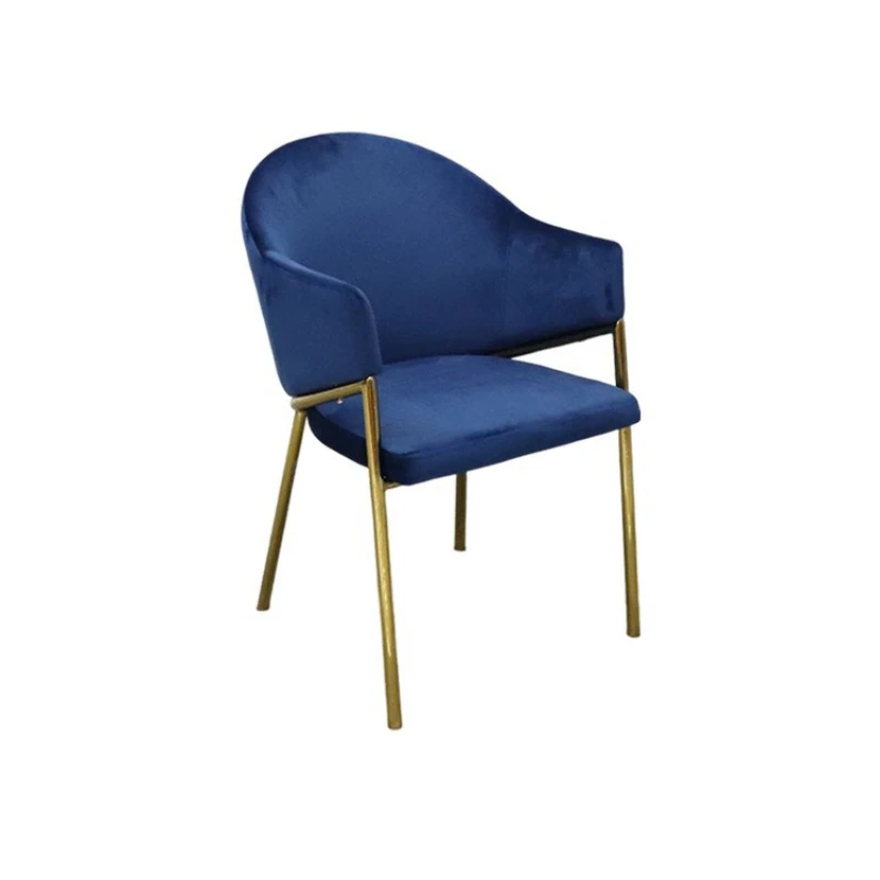 Dining table chairs with light luxury and high-end feeling, dining chairs with armrests and backrests