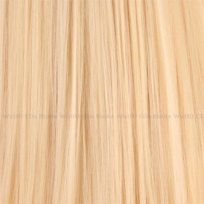 qq023Anime Morningstar Cosplay Hazbin Charlie Cos Hotel Fantasia 100CM Wig Disguise