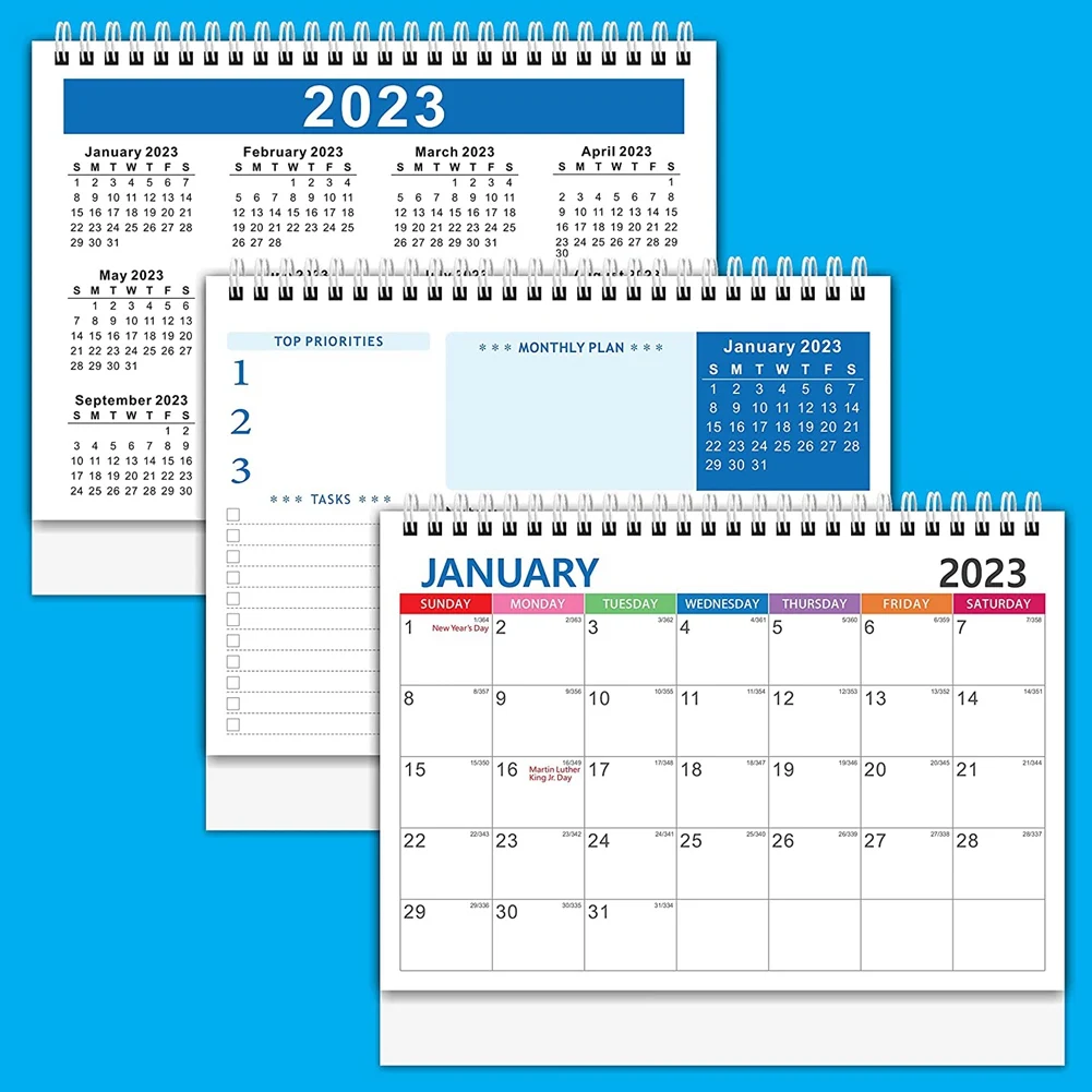 2023 Small Desk Calendar for Home or Office B