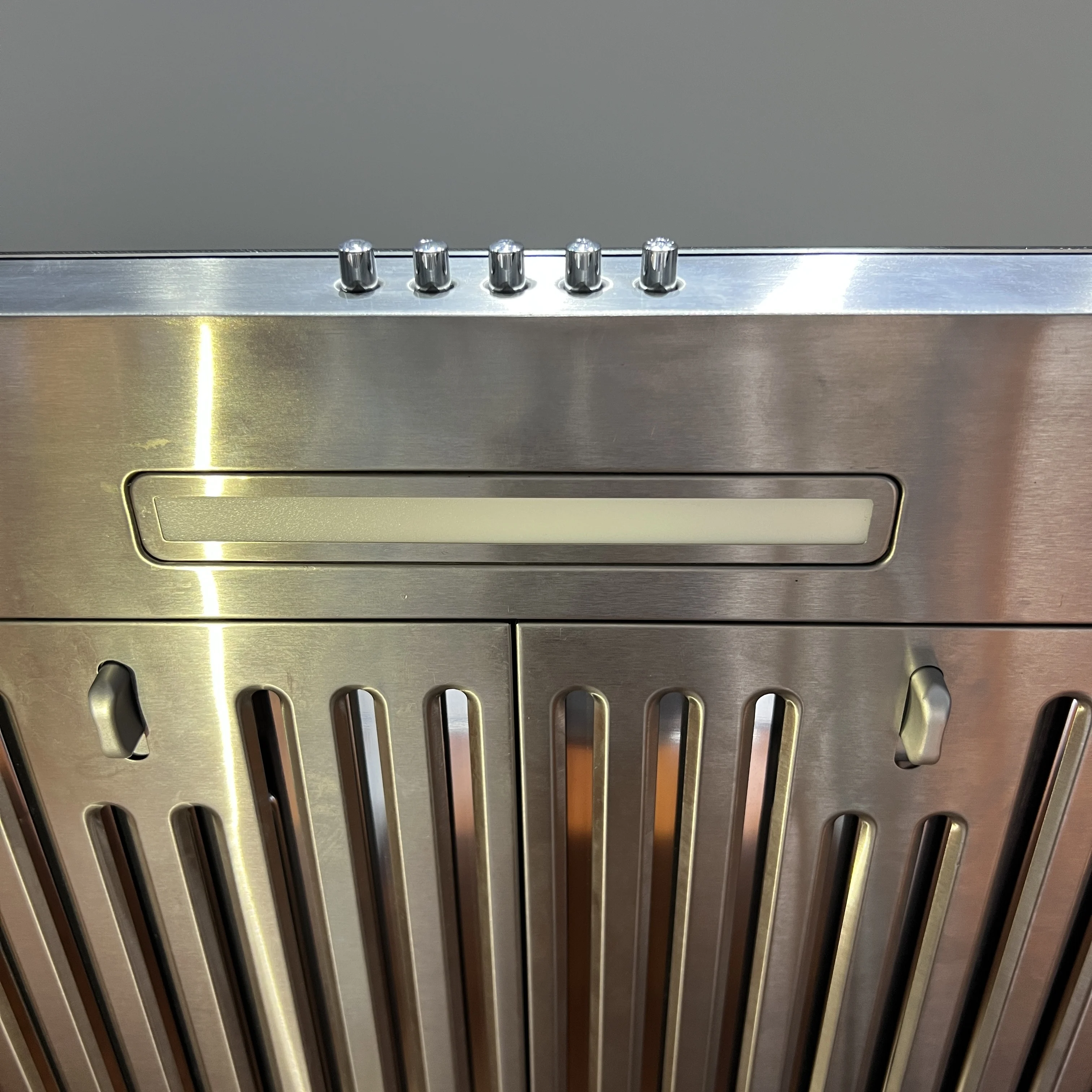 New Design Wall Mounted Smart Range Hoods European Stainless Steel Auto Clean Range Cooker Hood