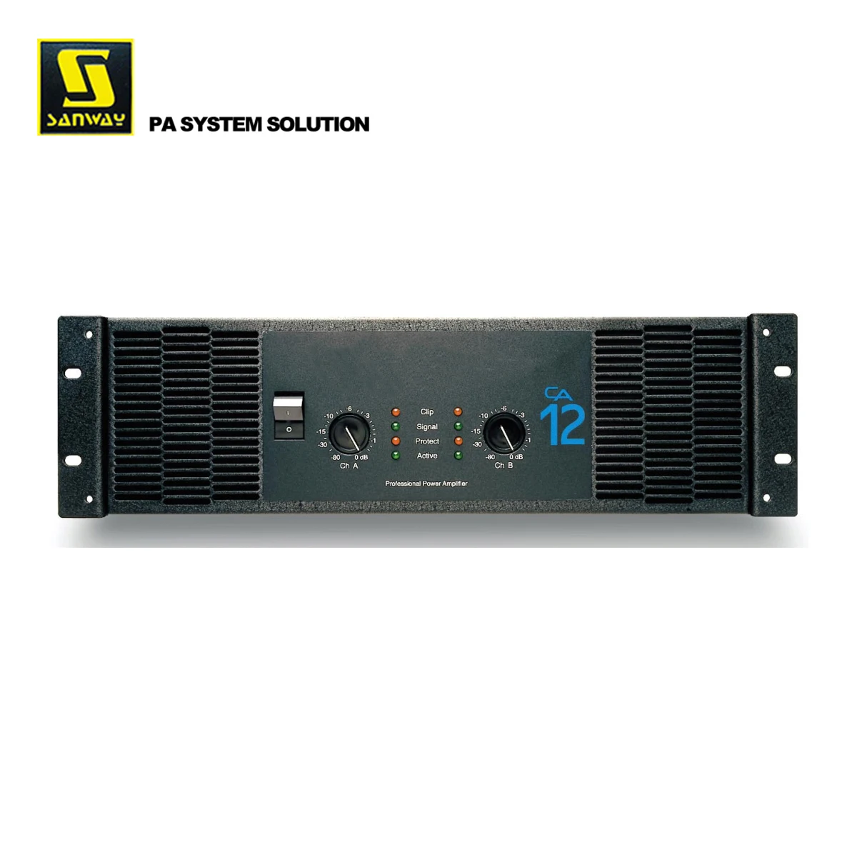 

CA12 Class AB 3400W Transformer Power Amplifier AC 120V