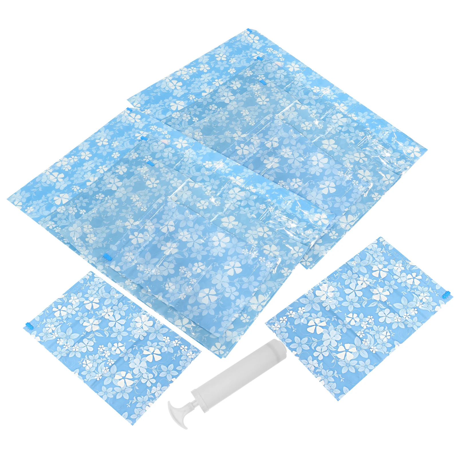 

1 Vacuum Compression Bag Set L Sizes PA PE Material Waterproof Dustproof Travel Storage Clothes Bedding