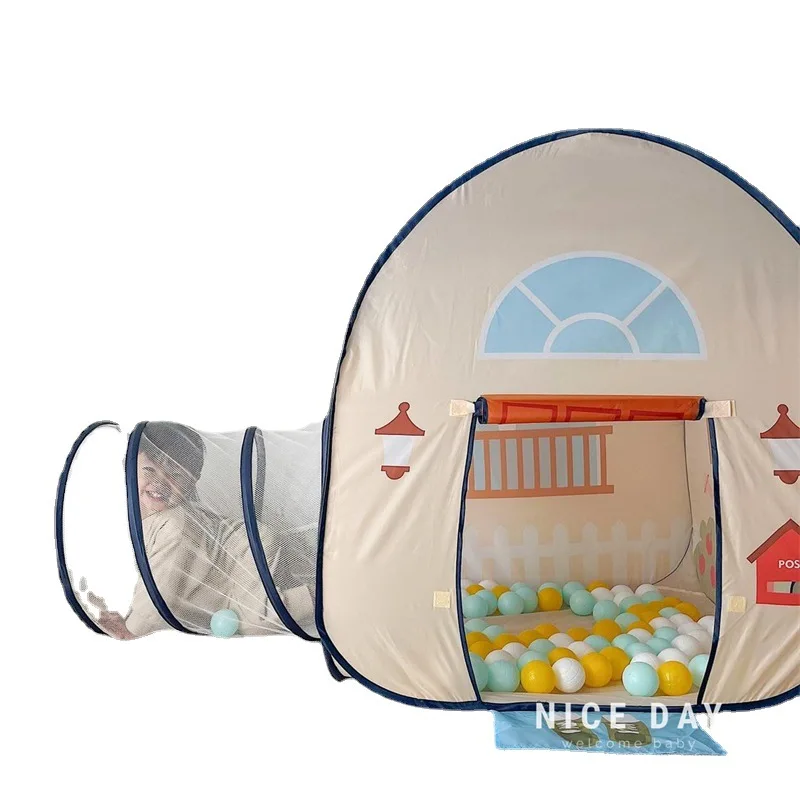 Baby Tent Funny Ocean Balls Pool Sport Toys for Kids Play Games House Indoor Children\'s Secret Base Playtent