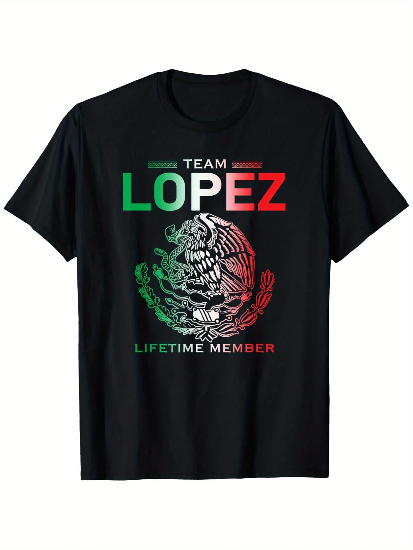 Camiseta Team Lopez Lifetime Member para reunión familiar, regalo para hombres, mujeres, papá, mamá, amigos, tallas S-XXXL, color negro