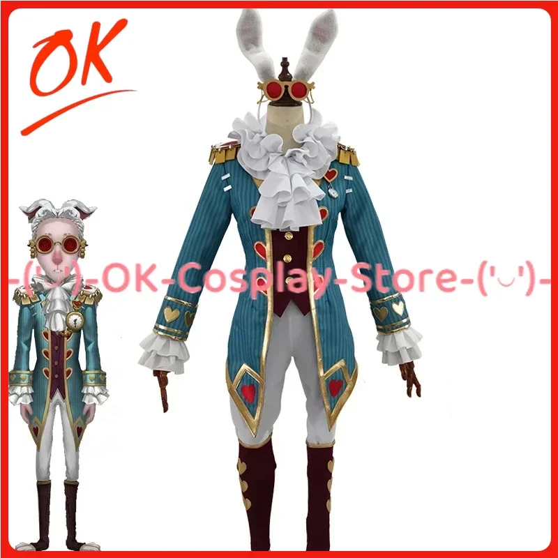 

[Customized] Game Identity V Mr White Rabbit Lawer Freddy Riley Cosplay Costume Anime Roleplay Halloween Carnival Party Uniforms